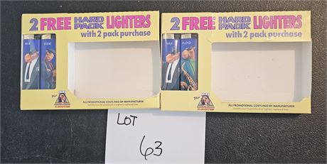 Vintage Joe Camel Lighters With Original Box