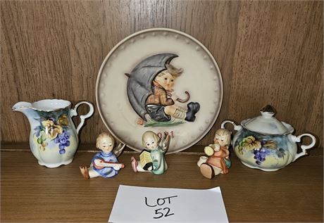 Hummel Angel Musical Instruments & 1981 Annual Plate & More