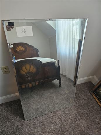 Large Beveled Mirror