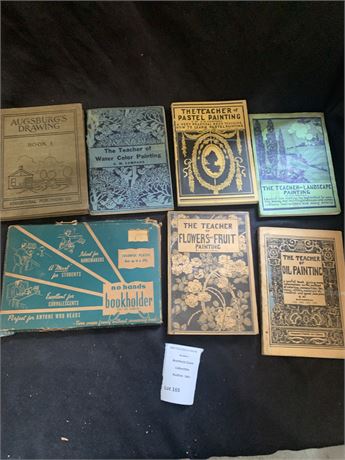Vintage Teaching Artist Book Lot