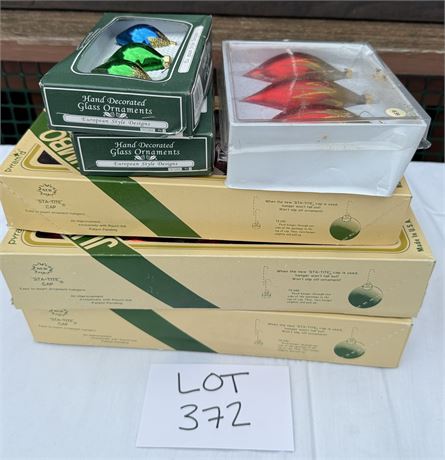 Large Assortment Of Christmas Ornaments