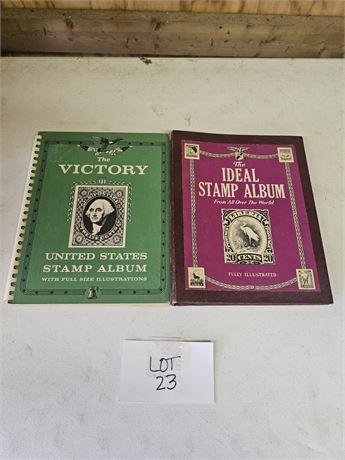 Vintage Stamp Albums