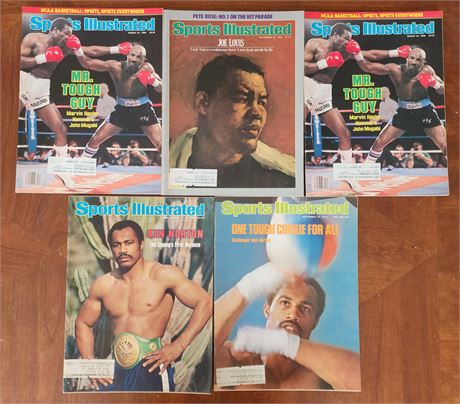 Sports Illustrated Boxing Magazines