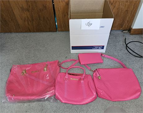 Mixed Ladies Purses & Handbags- Color, Size, Style & Maker Vary