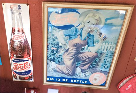 Pepsi Signs/Framed Poster