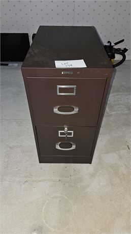 Anderson Hickey Co Dark Brown File Cabinet