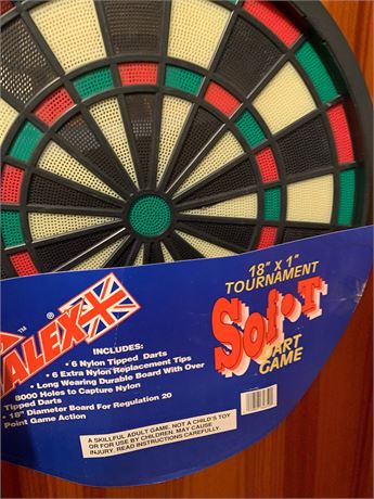 Alex Soft-T Dart Game Dartboard Set