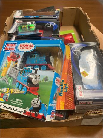 Toy Lot - Die Cast Cars, Thomas The Tank Mega Blocks, Marvel, Hot Wheels & More