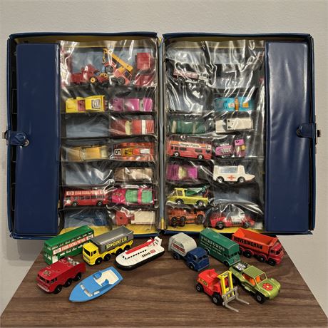 LOADED 1966 Matchbox Collector's Case!!!!