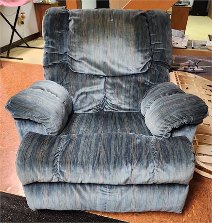 Blue Recliner