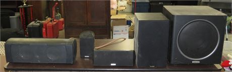 Assorted Speakers: Polk Audio, Paradigm, Infinity