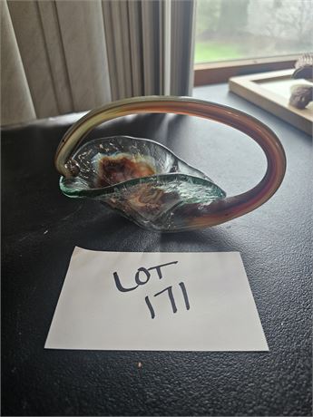 Art Glass Basket