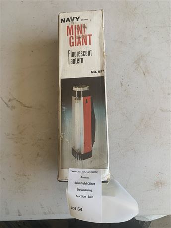 Mini Giant Fluorescent Light by Navy