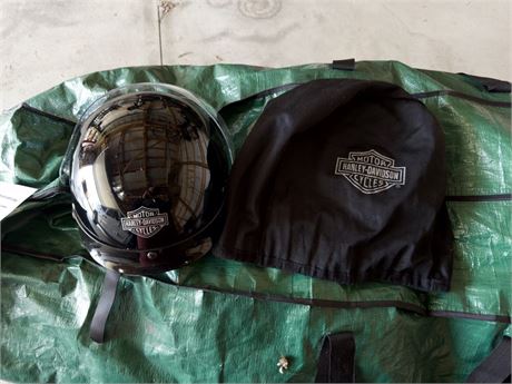 Harley Davidson DOT Motorcycle Helmet