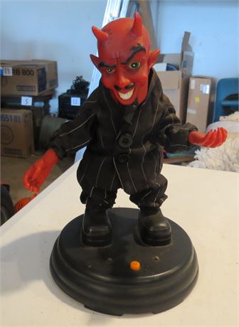 Gemmy Grave Raber Devil Animated Halloween Decoration