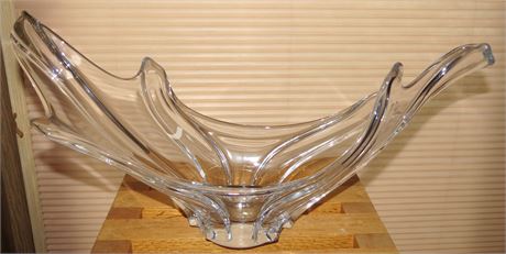 Art Verrier France Lead Crystal Dish