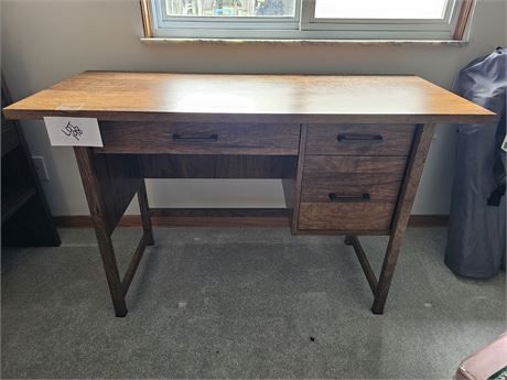 Pressed Wood Office Desk With Storage