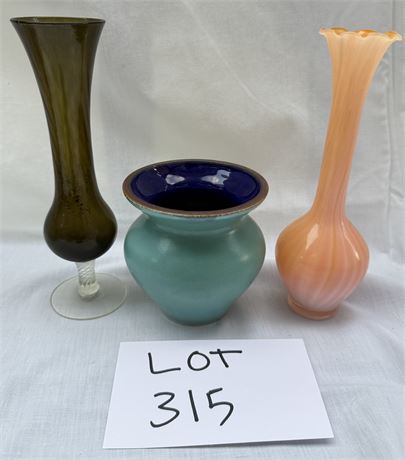 Vintage Vase Lot Neiman Marcus Japan & More