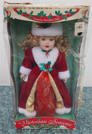 Victorian Seasons Porcelain Doll