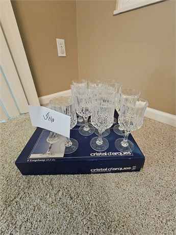 Cristal D'Arques Set Of 24 Stem Wine Glasses