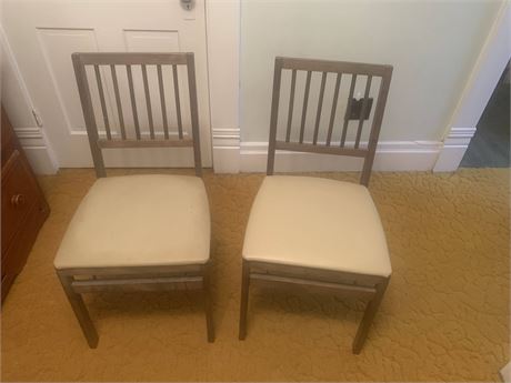 Vintage Folding Chairs