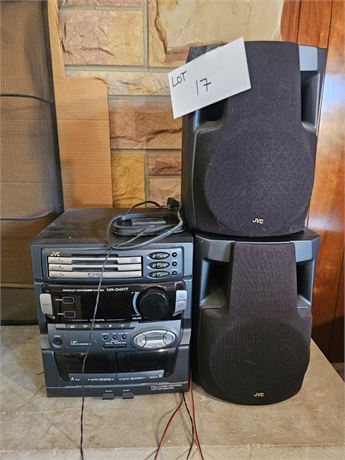 JVC Compact Component Stereo System