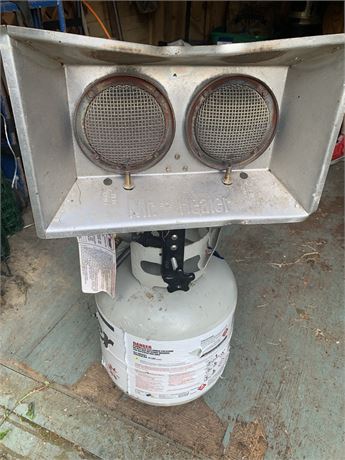 Mr Heater Double Tank Top Outdoor Propane Heater With Propane Tank