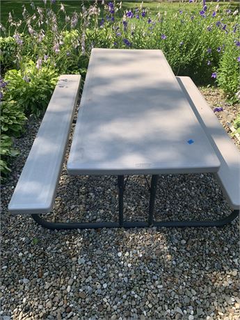 Lifetime Foldable Picnic Table
