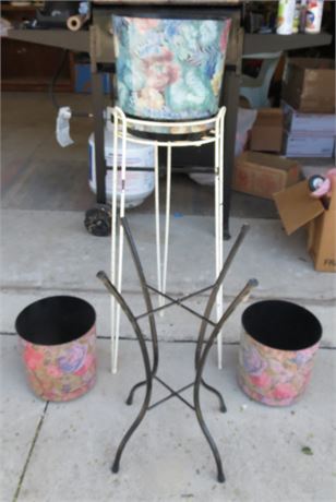 Plant Stand, Pots