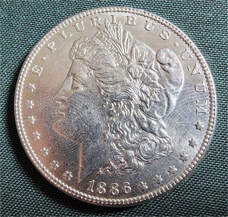 1886 Morgan Silver Dollar