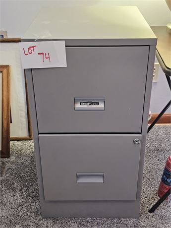 Steel Work Grey Metal File Cabinet