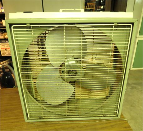 Vintage Reversible Box Fan