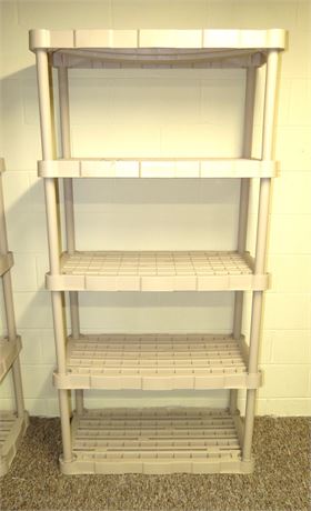 Rubbermaid Plastic Storage Shelf