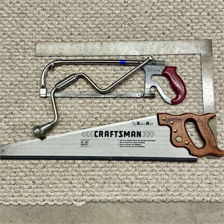 Vintage Craftsman Saws and More