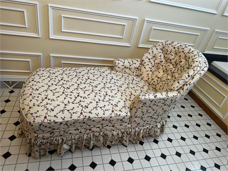 Sam Moore Furniture Co. Floral Chaise