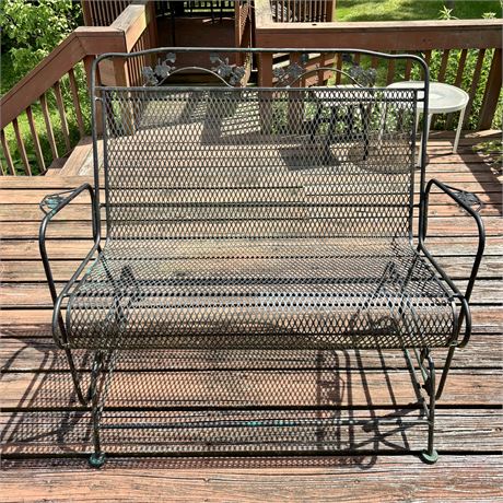 Metal Patio Glider