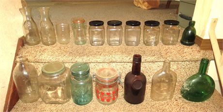 Assorted Bottles & Jars