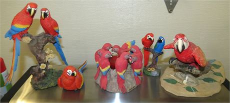 Parrot Figurines