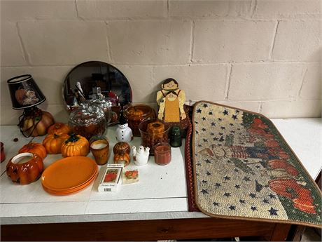 Fall Decor Lot