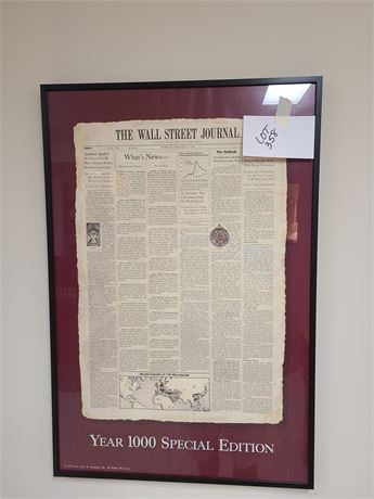 Wall Street Year 1000 Special Edition Poster