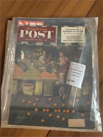 The Saturday Evening Post 1953, LIFE Magazine 1964, Plain Dealer Moon Walk