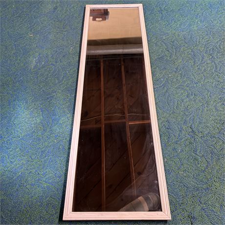 Full Length Wood Framed Wall Mirror