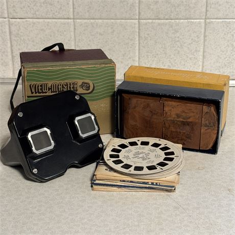 Vintage Sawyers View-Master & Arcadia Commander Viewer
