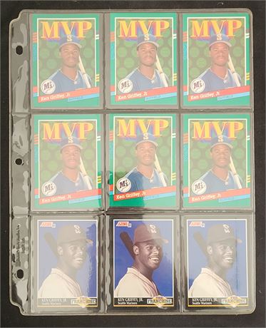 Ken Griffey Jr. Sleeve of Cards