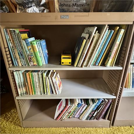 Vintage Republic Steel Co. 3-Tier Bookcase - 36 x 12.5 x 41.75"T