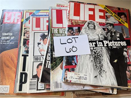 Vintage LIFE Magazine Lot