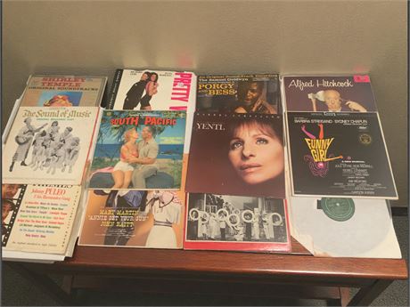Musical/Movies Albums - Pretty Woman, South Pacific, Funny Girl, Shirley Temple