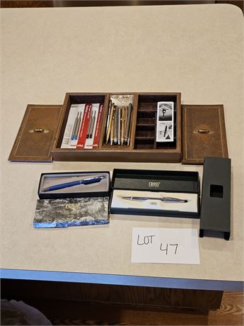 Writing Pen Lot - Quill / Cross / GF & More