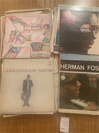 Funkadelic, Sam Cooke, Louis Armstrong, Herman Foster Trio ALBUM COVERS ONLY