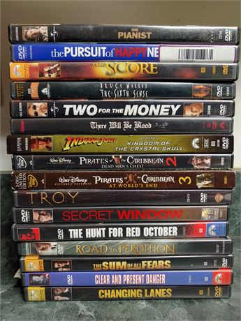 Assorted DVDs Lot 2